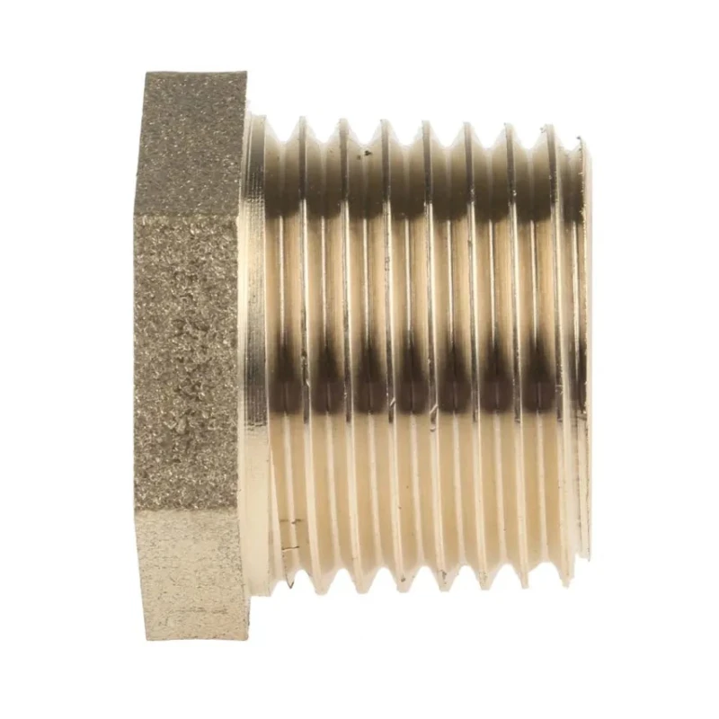 RS PRO Brass Threaded Fitting Straight 1/2 In Reducer Bush Male BSP 1/2 in to Female BSP 1/4 in 203-9022