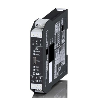 Wachendorff Z-SG Series Strain Gauge Converter with RS232 and RS485 Interfaces, EN61010-1, EN61000-6-2, EN61000-6-4 WZSG0000