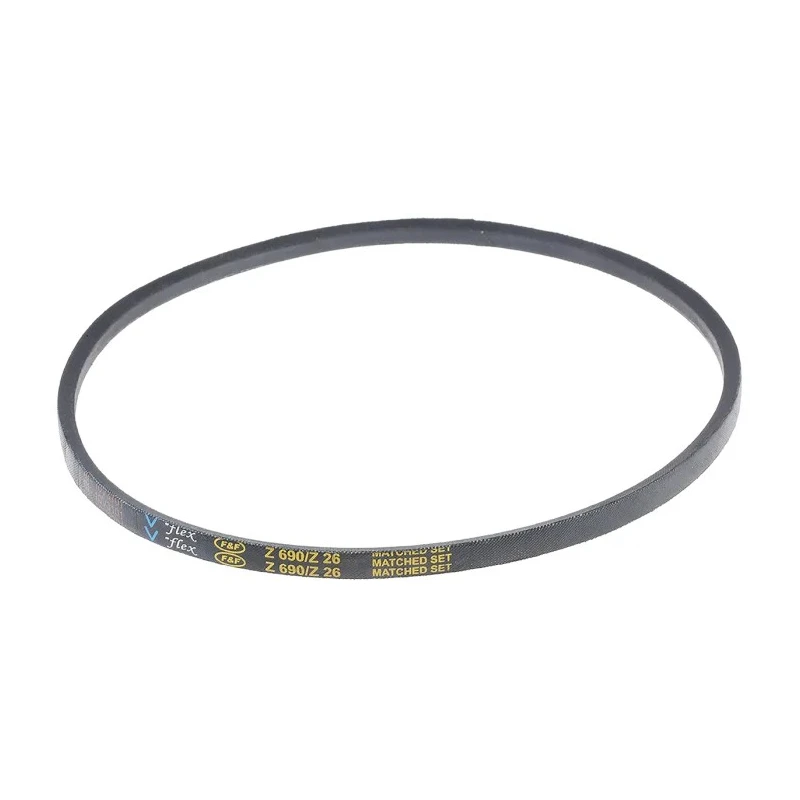 RS PRO Drive Belt Classical Belt Polyester Cord Rubber Polyethylene Terephthalate Material Z Section 698mm Outside 471-714
