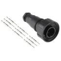 Bulgin Circular Connector 9 Contacts Cable Plug Male Polymer Housing IP68 IP69K 150V Standard Buccaneer Series PX0728/P