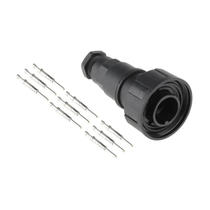 Bulgin Circular Connector 9 Contacts Cable Plug Male Polymer Housing IP68 IP69K 150V Standard Buccaneer Series PX0728/P