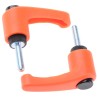 RS PRO Clamping Lever, M5 x 20 mm Thread, Thermoplastic Handle, Steel Shaft, Orange 478-399