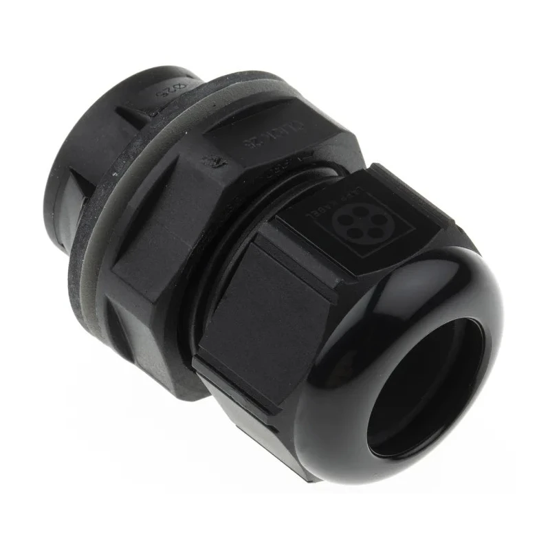 Lapp SKINTOP Series Cable Gland M25, Polyamide, IP68 Waterproof, 9 to 17 mm Cable Diameter, Made in Germany 53112884