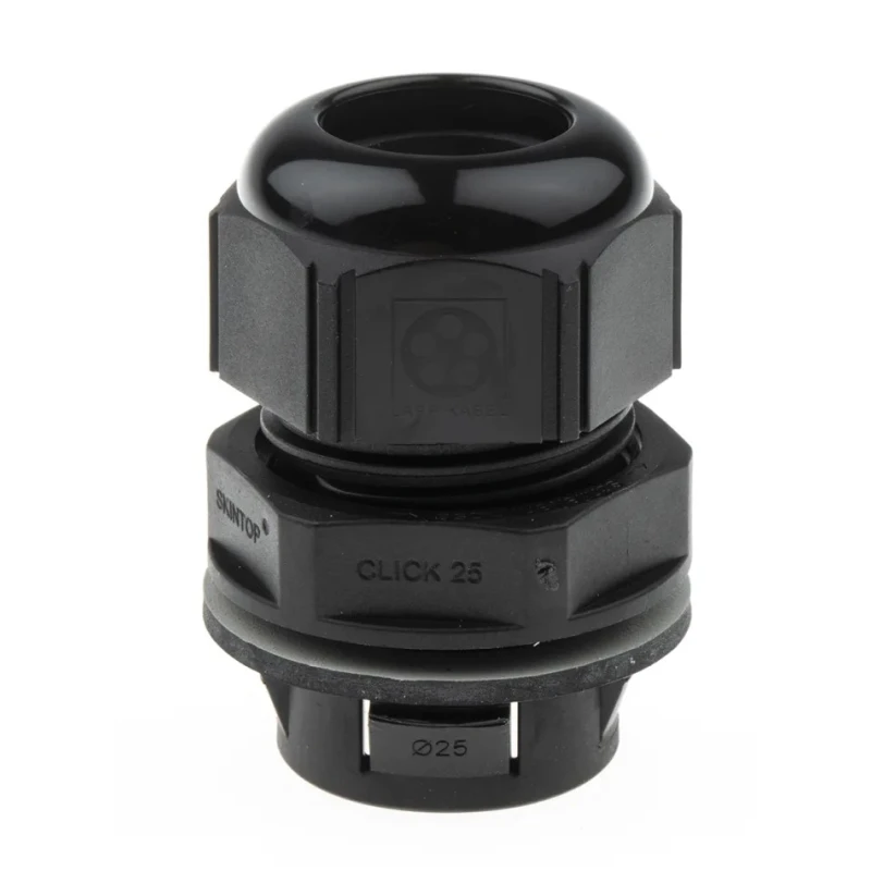 Lapp SKINTOP Series Cable Gland M25, Polyamide, IP68 Waterproof, 9 to 17 mm Cable Diameter, Made in Germany 53112884