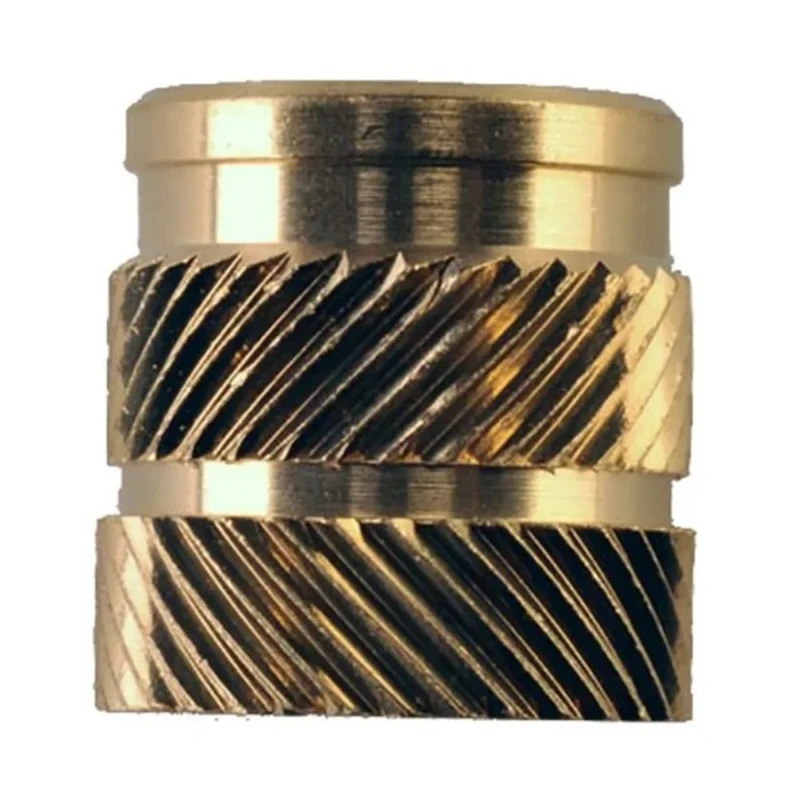 RS Pro Brass Threaded Insert M3.5 Flush, 5.4 mm Flange Diameter, 4.8 mm Fixing Hole Diameter, 7.1 mm Depth 204-0615
