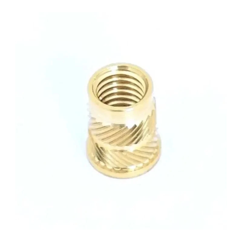 RS Pro Brass Threaded Insert M3.5 Flush, 5.4 mm Flange Diameter, 4.8 mm Fixing Hole Diameter, 7.1 mm Depth 204-0615