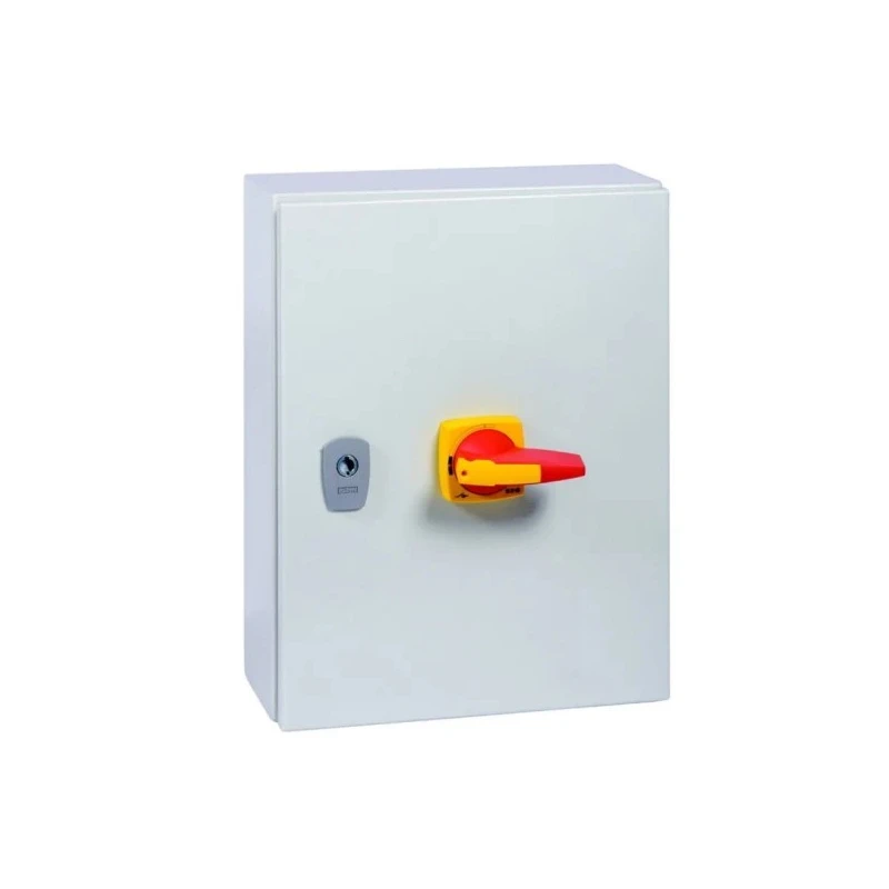 Eaton Enclosed 3-Pole Switch Disconnector Surface Mount 690V AC 125A IP65 197325 DMM-125/3/SE4/P-R