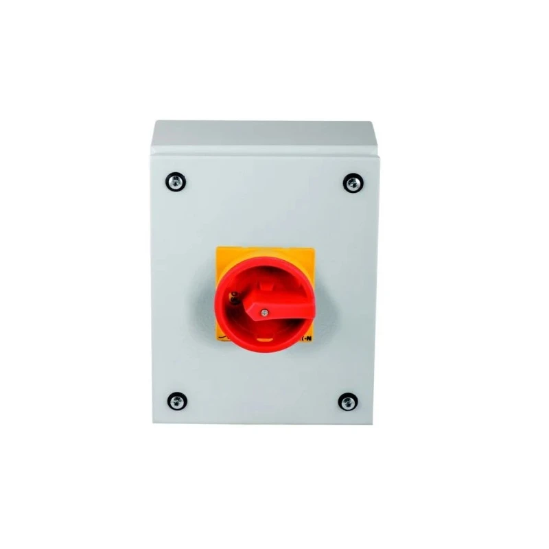 Eaton Fuse Switch Disconnector, 3-Pole, Surface Mount, 690V AC, 80A Fuse Current, 63A Switching 197362 P3-63/SE3/SVB