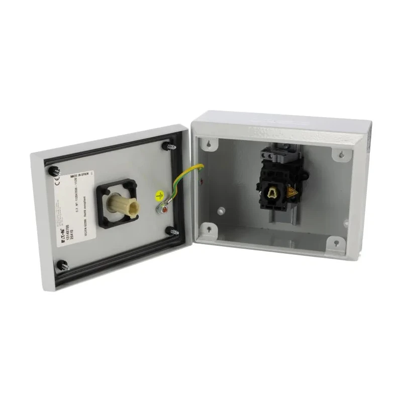Eaton Fuse Switch Disconnector Enclosed 3+N-Pole 20A 400V Surface Mount IP65 197421 T0-2-8900/SE1/SVB