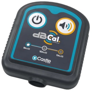 Castle Sound Level Calibrator ±0.4 dB Accuracy, 114 dB Output, 1kHz Frequency, Microphone Size 45689in 01GA612