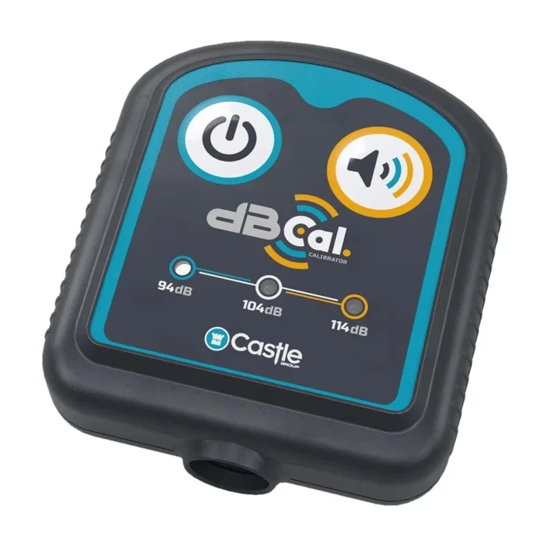 Castle Sound Level Calibrator ±0.4 dB Accuracy, 114 dB Output, 1kHz Frequency, Microphone Size 45689in 01GA612