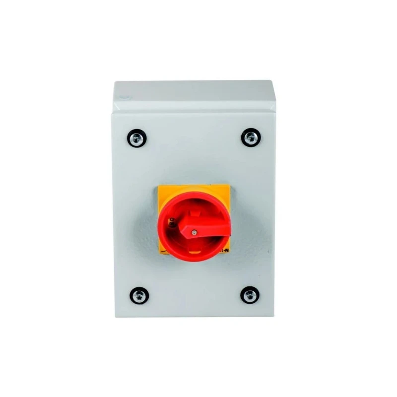 Eaton Fuse Switch Disconnector Enclosed 3+N-Pole 20A 400V Surface Mount IP65 197421 T0-2-8900/SE1/SVB