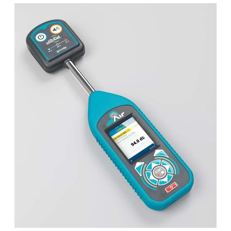 Castle Sound Level Calibrator ±0.4 dB Accuracy, 114 dB Output, 1kHz Frequency, Microphone Size 45689in 01GA612