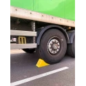 RS PRO High Density Polyethylene Wheel Chock Safety Equipment Yellow Model 204-1755