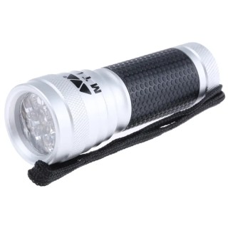 MTI Mini LED Torch with Aluminium Housing, 13 Power LEDs, 600 Lux, Spot Beam, 3 Batteries 560150