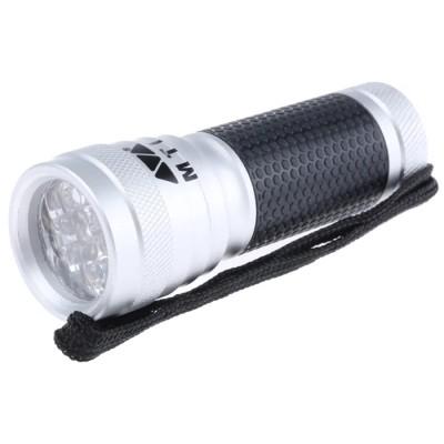 MTI Mini LED Torch with Aluminium Housing, 13 Power LEDs, 600 Lux, Spot Beam, 3 Batteries 560150