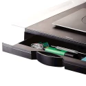 Fellowes Standard Monitor Riser Supports Up to 36kg Load Adjustable Feet Height 10.7-15.9 cm 8031101