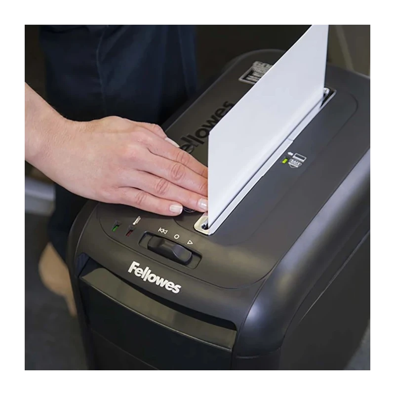 Fellowes Powershred Cross Cut Shredder 10 Sheet Capacity 22 L Bin UK Plug 4606201