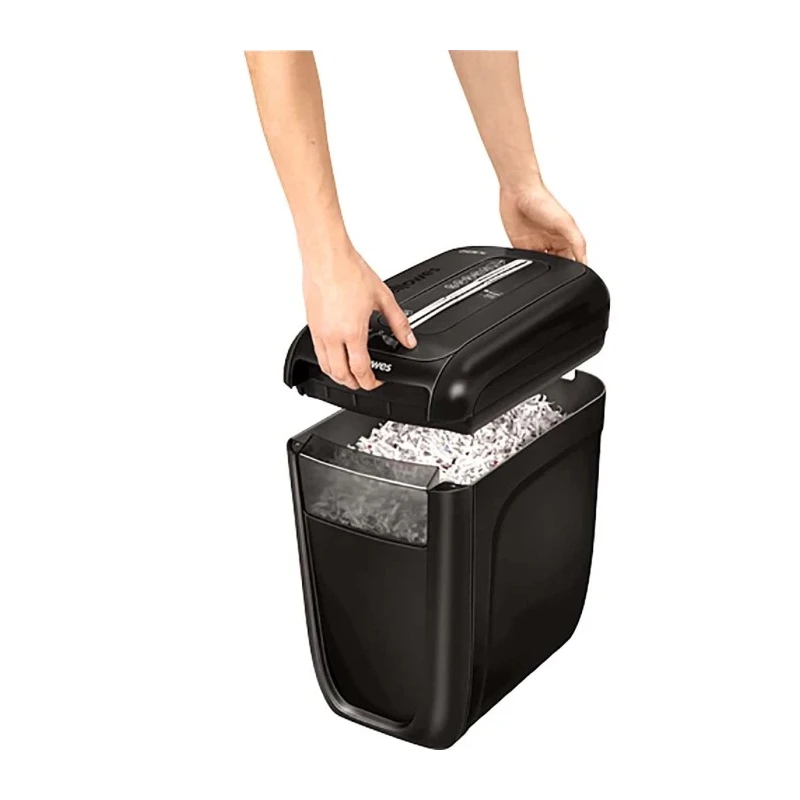 Fellowes Powershred Cross Cut Shredder 10 Sheet Capacity 22 L Bin UK Plug 4606201