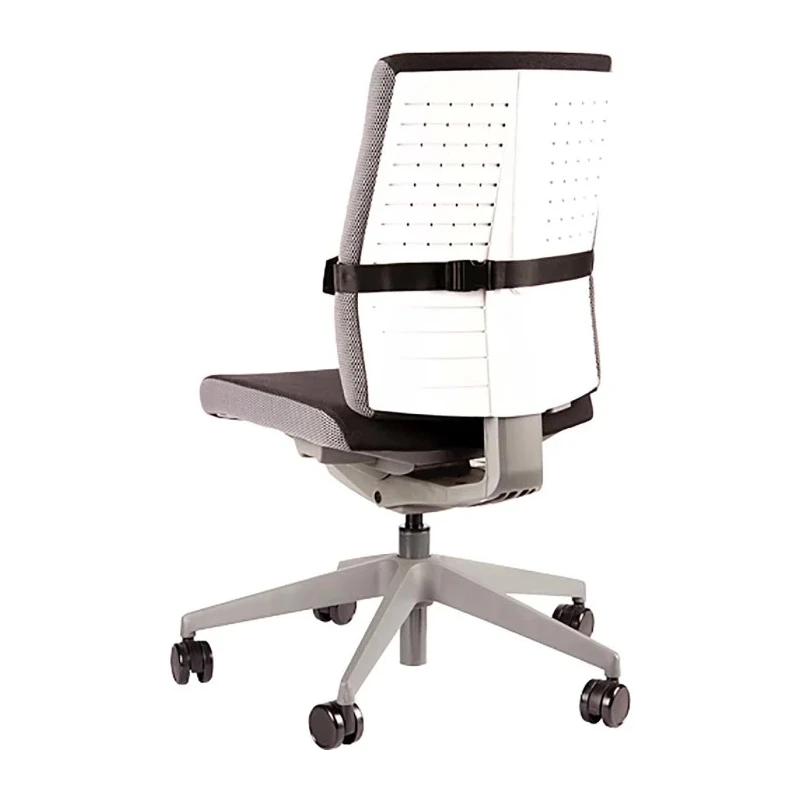 Fellowes Black Foam Back Support Lumbar Office Chair Cushion Adjustable Straps 8026501
