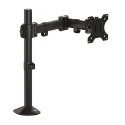 Fellowes Single Monitor Arm with Extension Arm, Supports 32in Screen Up to 8kg, VESA 75x75 or 100x100 mm, Height 8502501
