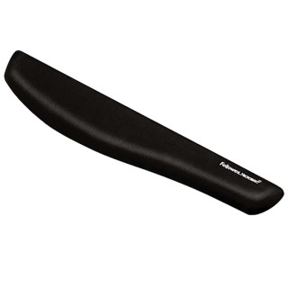 Fellowes Black Plastic, Foam, Mesh Fabric Wrist Rest 25.4 mm Height 238.1 mm Length 184.2 mm Width 9252103