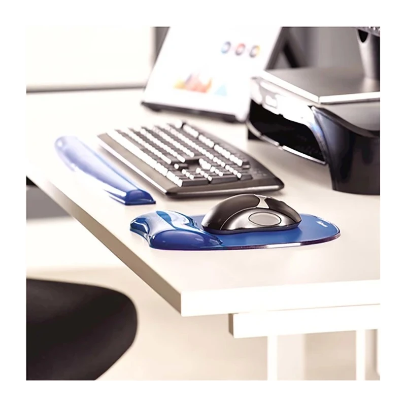 Fellowes Blue Gel Wrist Rest 15.9 mm Height 471.5 mm Length 58.7 mm Width 9113709