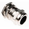 SIB TEC Series Metallic Nickel Plated Brass Cable Gland, PG16 Thread Size, 8 mm Min. to 15 mm Max. Cable Diameter C5016000R