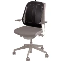 Fellowes Black Mesh Back Support Mesh Material Full Back Coverage 9191301