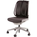Fellowes Black Mesh Back Support Mesh Material Full Back Coverage 9191301