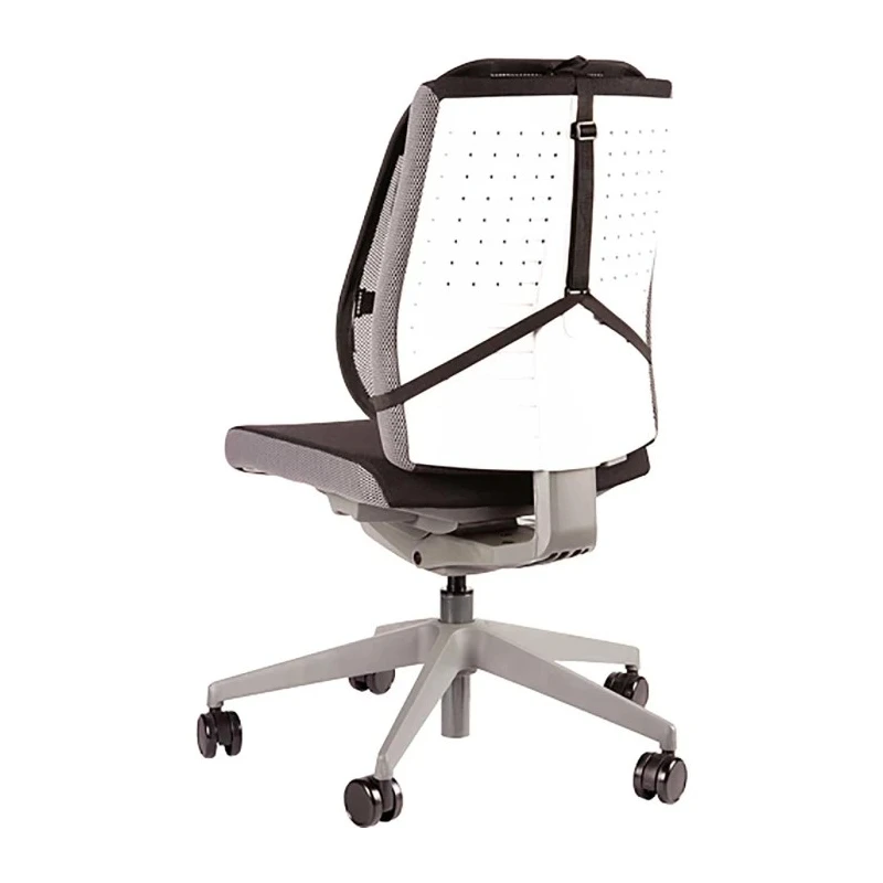 Fellowes Black Mesh Back Support Mesh Material Full Back Coverage 9191301
