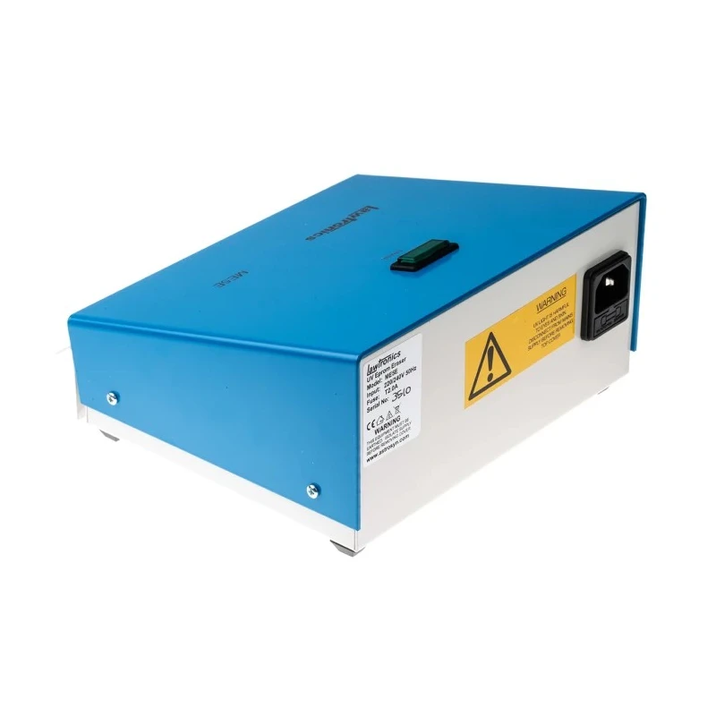Lawtronics EEPROM UV Eraser for Data Eraser with 5 EPROM Capacity, IEC Connector, 150x60x20mm Boarding Area, Model ME5E