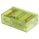 Elesta PCB Force Guided Relay 2-Pole DPDT, 24V DC Coil Voltage, Gold Plated Contacts SIR 222P 24VDC