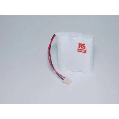RS PRO 3.6 V NiCd AA Rechargeable Battery Pack 3 Cells 700mAh 204-2763