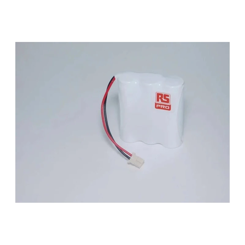 RS PRO 3.6 V NiCd AA Rechargeable Battery Pack 3 Cells 700mAh 204-2763