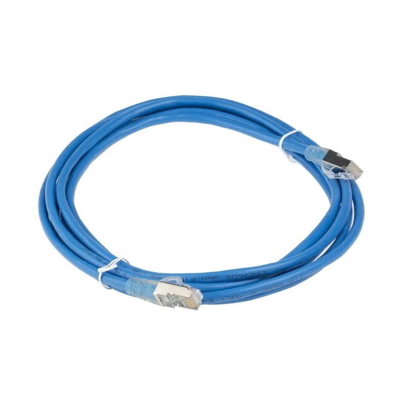 RS PRO Cat5e Ethernet Cable, 3m, Blue RJ45 Male to RJ45 Male, F/UTP PVC 556-954