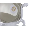Skytec S-V3 Series FFP3 Valved Cup Face Mask, Molded, Adjustable Nose Clips, 20 Per Pack FFP3