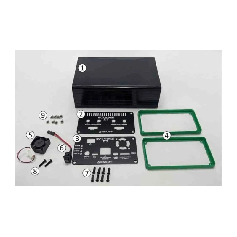 Digilent Aluminium Enclosure for Eclypse Z7 with Machined Black Anodized Housing 250-132