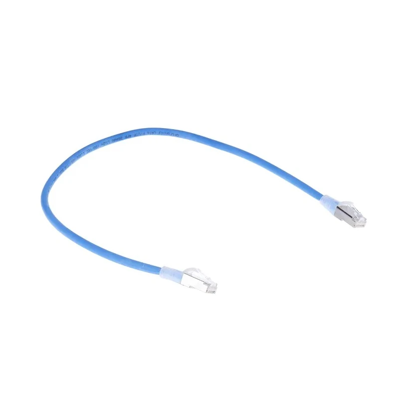 RS PRO Cat6 Ethernet Cable 0.5 m Blue RJ45 Male to RJ45 Male F/UTP Low Smoke Zero Halogen 557-187