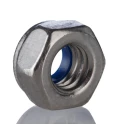 RS PRO Bright Zinc Steel Locknut Nylon Insert Size M10, Width 17mm, Height 11.5mm DIN 982 530-400