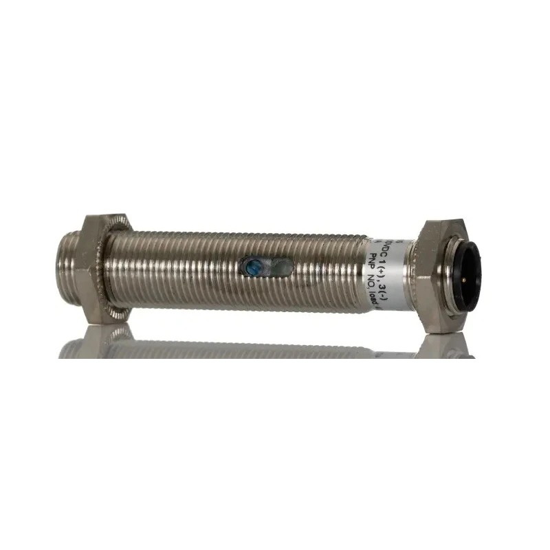 RS Pro Diffuse Reflection Photoelectric Sensor Barrel Style 0.15 m Detection Range PNP NO Output IP67 204-3965