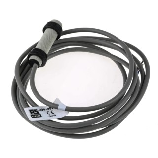 RS PRO Diffuse Reflection Barrel Photoelectric Sensor, 0.15 m Detection Range, NPN NO Output, IP67, M12 Thread Size 204-3966