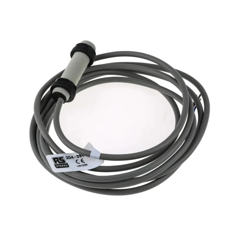 RS PRO Diffuse Reflection Barrel Photoelectric Sensor, 0.15 m Detection Range, NPN NO Output, IP67, M12 Thread Size 204-3966