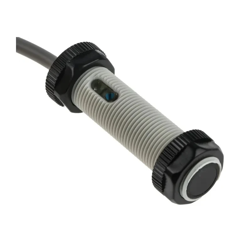 RS PRO Diffuse Reflection Photoelectric Sensor, Barrel Style, 0.15 m Detection Range, PNP NO Output, IP67 Rated 204-3967