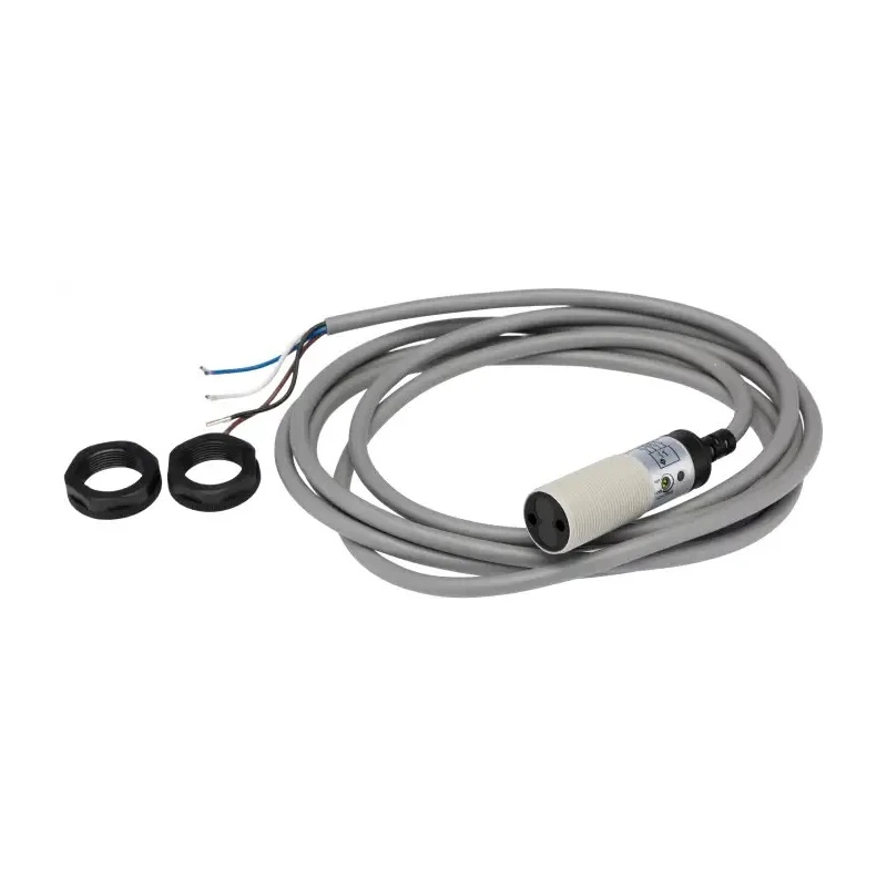 RS Pro Diffuse Reflection Photoelectric Sensor Barrel Style 0.4 m Detection Range NPN NO/NC Output IP67 Rated IP67