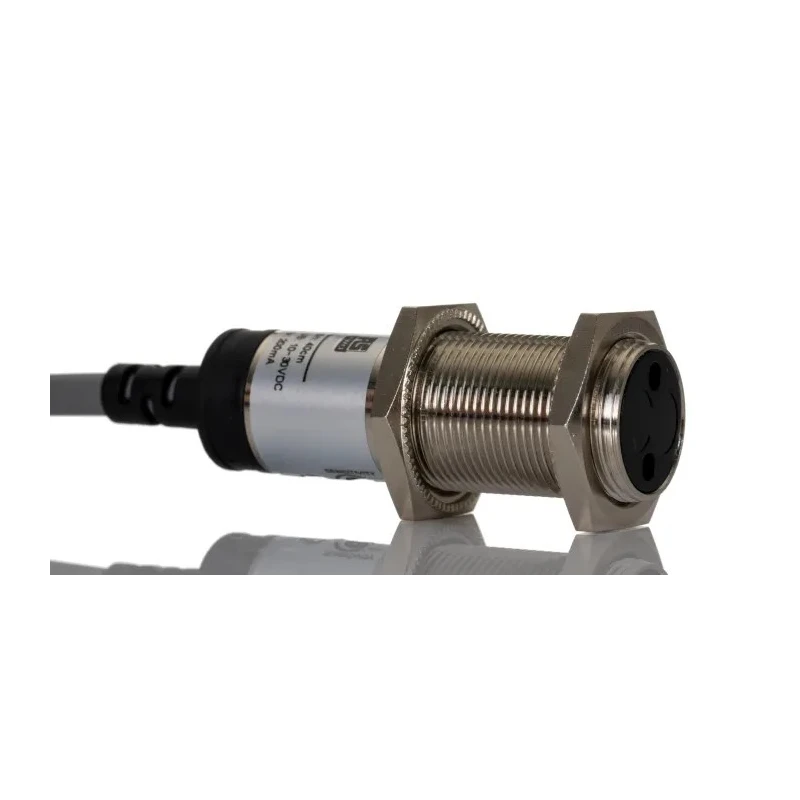 RS Pro Diffuse Reflection Photoelectric Sensor, Barrel Style, 0.4 m Detection Range, NPN NO/NC Output, Water Resistant IP67