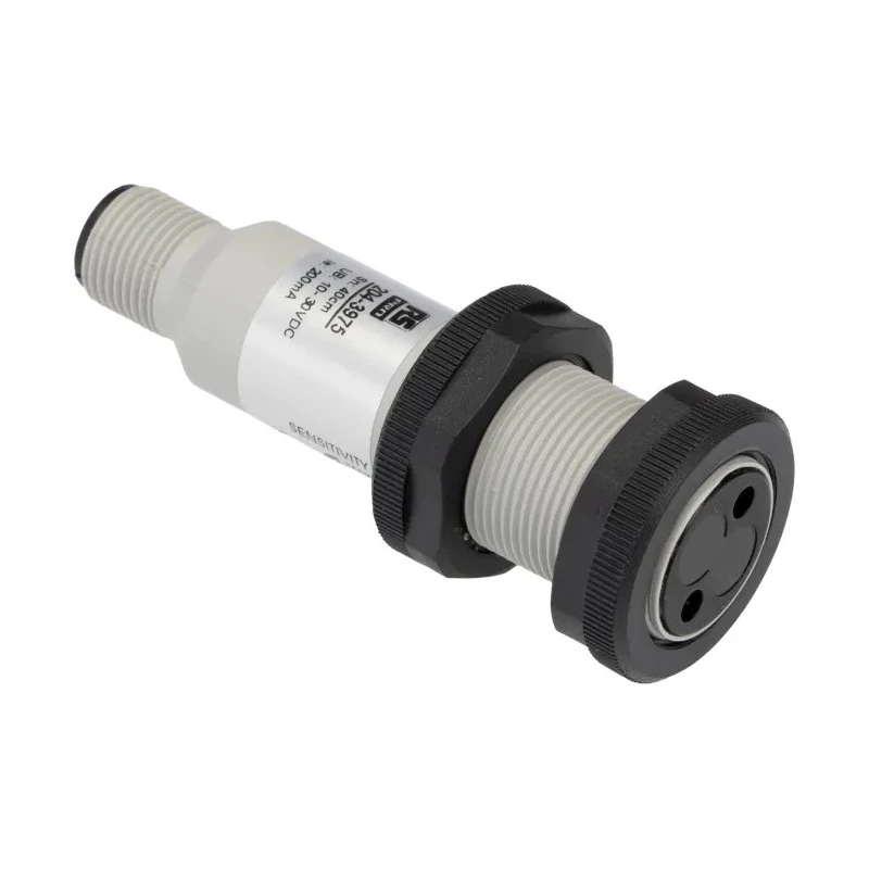 RS Pro Diffuse Reflection Barrel Photoelectric Sensor 0.4 m Detection Range, PNP NO/NC Output, IP67 Protection IP67