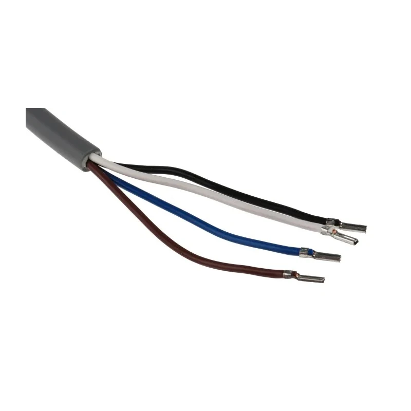 RS PRO Receiver Photoelectric Sensor Barrel Sensor 20 m Range PNP NO/NC Output IP67 Protection IP67