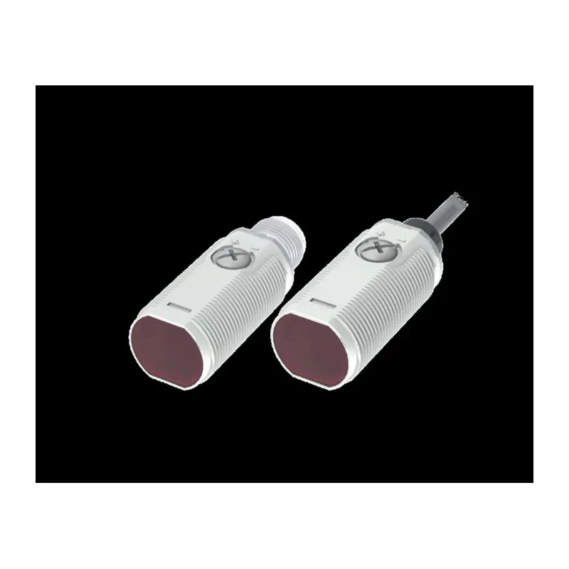 RS PRO Polarised Retro Reflection Photoelectric Sensor Barrel Style 3 m Detection Range PNP NO/NC Output IP65 Protection IP67
