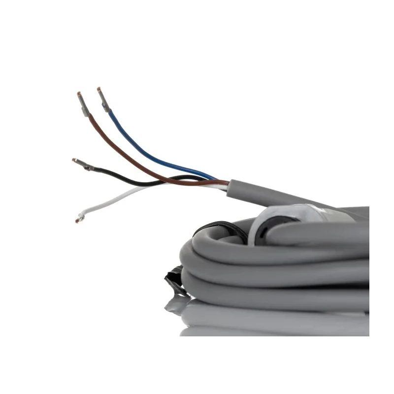RS PRO Polarised Retro Reflection Photoelectric Sensor Barrel Sensor 3 m PNP NO/NC IP67 IP67